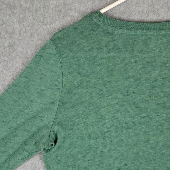 Mossimo Shirt Womens Size Medium Long Sleeve Green Tee - Picture 10 of 16